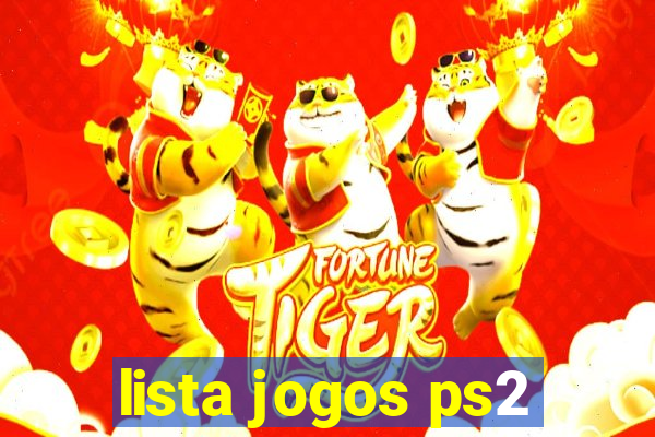 lista jogos ps2